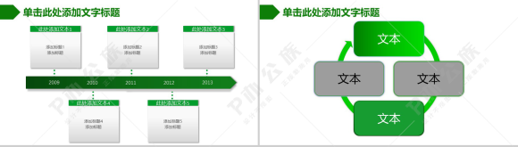 邮政储蓄银行理财金融服务PPT模板